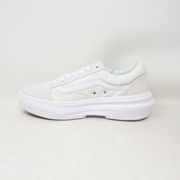 NWT Vans White Platform Sneakers Checkerboard White - Picture 2 of 12